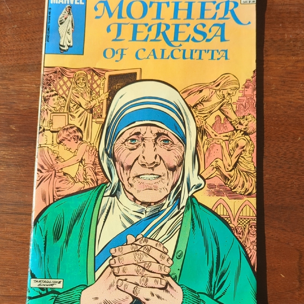 1984 Mother Teresa Of Calcutta Comic Book